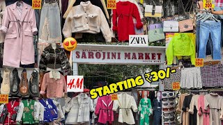 Sarojini Nagar Market Delhi  Latest November Collection 2023 With Shop Number sarojininagar [upl. by Ecyrb]