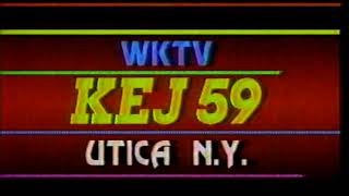 WKTV Utica NY NBC Channel 2 News and Signoff from 1988 [upl. by Feucht]