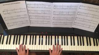 Kathleen Mavourneen  Irish Favorites  Easy Piano [upl. by Huang709]