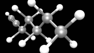 2861 CH2 symmetric stretch vibrational mode of 1heptyne [upl. by Notxed]