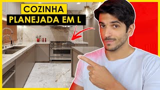 COZINHA PLANEJADA EM L [upl. by Wilen983]