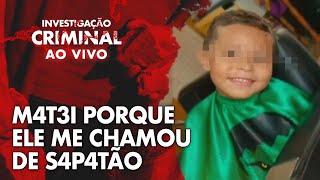 ADOLESCENTE M4T4 CRIANÇA DE 5 ANOS COM PEDR4DAS  INVESTIGAÇÃO CRIMINAL [upl. by Oht]