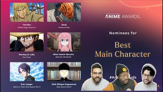 Best Main Character  Crunchyroll Awards 2024 Nominees [upl. by Dnalevelc35]