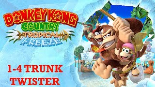 Donkey Kong Country Tropical Freeze Lost Mangroves 14 Trunk Twister [upl. by Eolcin676]