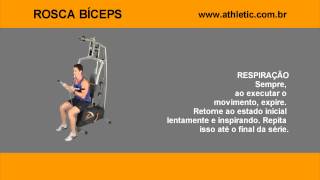 Academia Residencial Athletic Advanced 290M  Rosca bíceps [upl. by Hyrup524]