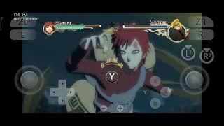 Gaara vs Deidara  Naruto Ultimate ninja storm 2 [upl. by Nodnelg]