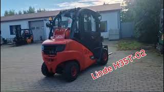 Wózek widłowy Linde H35T02 [upl. by Faust]