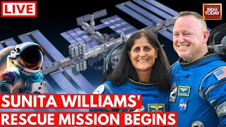 LIVE SpaceX Rescue Mission For Sunita Williams And Butch Wilmore  SpaceX Rescue Mission LIVE [upl. by Haley253]