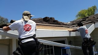 Fascia Board Replacement  Termite Damaged and Dry Rot  Lake Forest Ca [upl. by Nej]