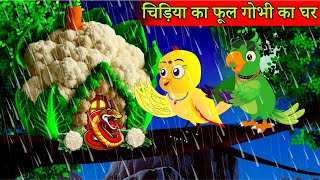 Rano Chidiya Aur Gori  Chidiya Wala Cartoon  Tuni Achi Cartoon  Hindi Kahani  Cartoon Chidiya [upl. by Tsiuqram]