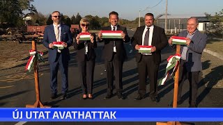 Új utat avathattak [upl. by Aicekal]