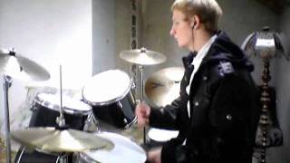 Satyricon  The Pentagram Burns drum cover [upl. by Ycrep]