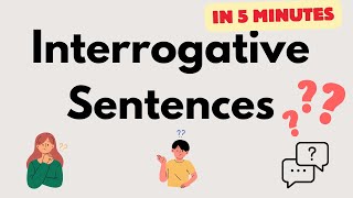 Interrogative Sentences in 5 Minutes Asking Questions Interrogative Sentences Quiz  Basic English [upl. by Spear]