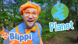 Learning About The Planet With Blippi  Educational Videos For Kids [upl. by Alair]