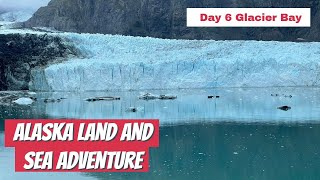 PRINCESS ALASKA LAND amp SEA TOUR  Day 3 on Grand Princess GLACIER BAY [upl. by Ylam]