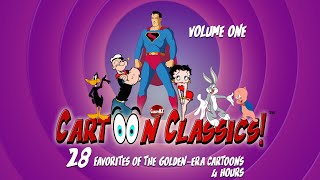 Cartoon Classics  28 Favorites of The Golden Era Cartoons  Volume 1 [upl. by Yelsew]