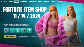 SO MANY EMOTES amp ICE SPICE Fortnite item shop 11142024 [upl. by Wilek]