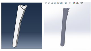 Abaqus tutorials  how to export Abaqus part to OBJ part [upl. by Kcirdderf]