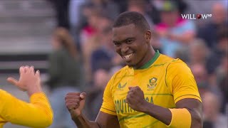 Lungi Ngidi 5 wickets vs England  1st T20I England vs South Africa [upl. by Yanehc487]