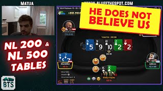 200500NL Cash Games on GGPoker Stream Highlights with Matija BTS Coach [upl. by Yatnwahs364]