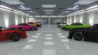 GTA V ONLINE PASAR LOS COCHES A OTRO GARAJE [upl. by Agnew151]