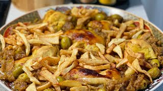 TAJINE DE POULET AUX OIGNONS CARAMÉLISÉS ET OLIVES À LA MAROCAINE 🧅🫒 Deli cuisine [upl. by Andrade197]