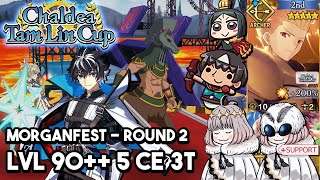 【FGO】Morgan Fest 2024 Lvl 90 5 Slots Lotto Farming Round 2 w NP2 Gilgamesh amp double Oberon [upl. by Evadne]