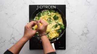 Tagliatelle met gerookte zalm en broccoli [upl. by Erdried]