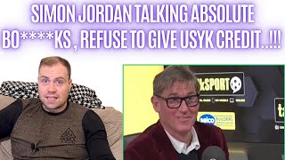 SIMON JORDAN TALKING ABSOLUTE BOKS USYK BEATING JOSHUA AND FURY SHOWS THEY WEREN’T THAT GOOD [upl. by Hudnut]