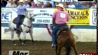 Reno Rodeo team roping finals 625 Powell  Johnson [upl. by Lednik59]