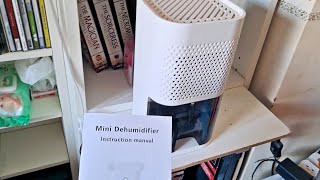 HKJIMO Mini Dehumidifier first look 20221028 [upl. by Sabelle756]