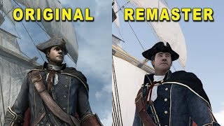 Assassins Creed 3 Remaster vs Original 2012 vs 2019 Comparison [upl. by Ahsim]