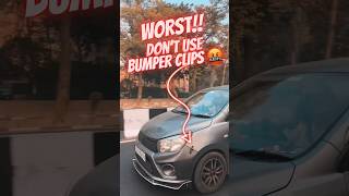 🔥Car bumper clip lock installation  modified celerio  vishuroy  Celerio modification [upl. by Cletus]