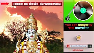 Transform Your Life With This Powerful Mantra [upl. by Oiramel955]