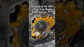 Part 2  2001 Road King Police watch the process What would you do to a Road King motorcycle fyp [upl. by Atims]