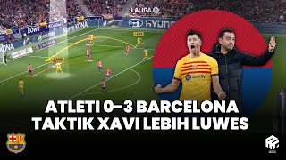 Atleti 03 Barcelona  Role Number 95 Lewandowski amp Taktik Xavi Makin Pakem [upl. by Benco439]