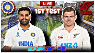 Live🔴 IND vs NZ 1st TestDay 2 Session 4  Real Cricket 24 Game Play  shorts [upl. by Maxey]