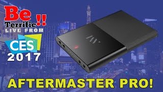 AfterMaster Pro Personal ReMastering Device at CES 2017 on BeTerrific [upl. by Dilahk405]