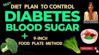 Diabetic Diet Meal Plan to Control Type 2 Diabetes  Foods to Lower Blood Sugar amp Cure Diabetes [upl. by Odetta409]