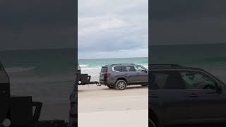 300 Series Beach Tow Test toyota landcruiser300 4x4 [upl. by Ariamat628]