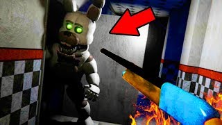 YOU CAN DEFEAT THE ANIMATRONICS WITH THIS  FNAF Bubbas Diner NEW ENDING [upl. by Shiverick]