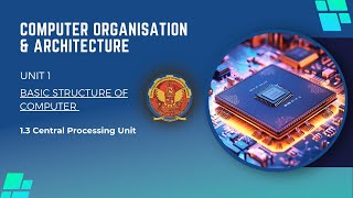 13 Central Processing Unit CPU  CS404 [upl. by Nila]