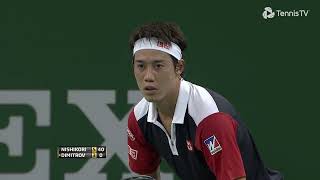 Nishikori vs Dimitrov Shanghai 2013 Highlight [upl. by Siri]