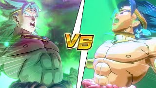 DLC vs MOD Comparison  Broly Restrained Moveset Transformation amp Skills [upl. by Enylcaj]