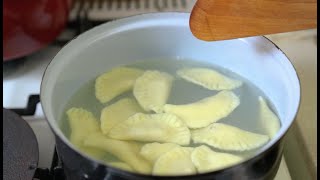 Recept na zemiakové pirohy plnené kyslou kapustou [upl. by Bodrogi526]