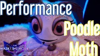 Poodle Moth Sings quotJust The Way You Arequot By Billy Joel  The Masked Singer Season 11 Ep 3 [upl. by Drallim]