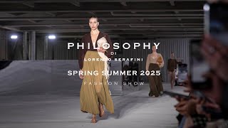 Philosophy di Lorenzo Serafini Spring Summer 2025  Full Show [upl. by Ettolrahc]