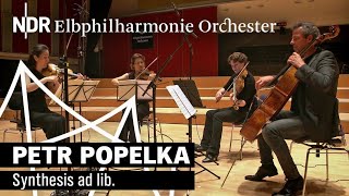 Petr Popelka Synthesis ad lib mit dem ElphierQuartett  NDR Elbphilharmonie Orchester [upl. by Cykana665]