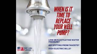 When Is It Time to Replace Your Well Pump [upl. by Milo]