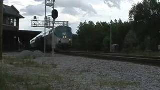 Amtrak PO89 at Selma [upl. by Ck691]